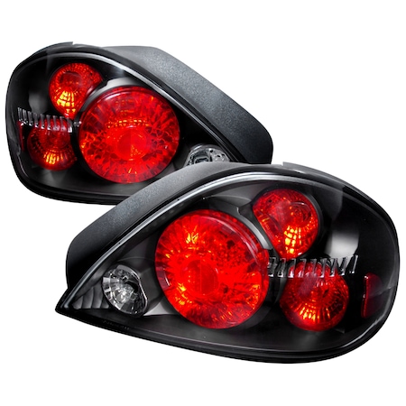 Spec-D Tuning 99-05 Pontiac Grand Am Altezza Tail Lights Black LT-GAM99JM-DP